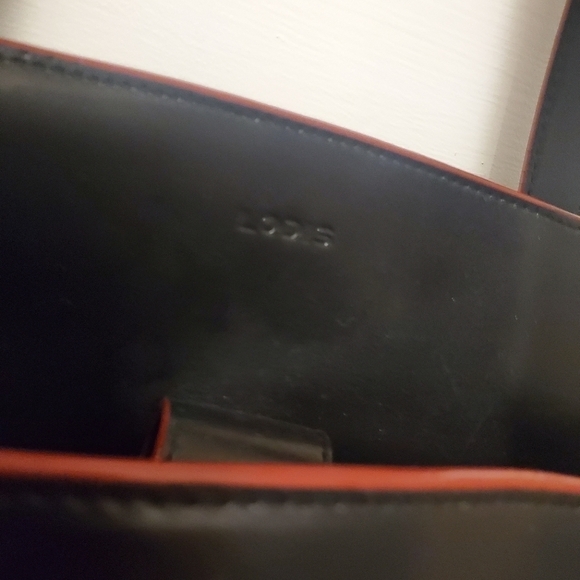 LODIS Black Smooth Leather Large Shoulder/Tote RFID - Picture 2 of 13